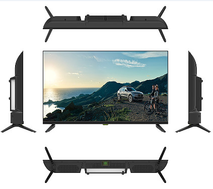 ซื้อ โทรทัศน์สมาชิก LED แบบไร้กรอบ 43 นิ้ว ความหนา Ultrathin โทรทัศน์ Bluetooth LED online manufacture