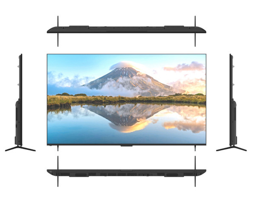 ความหนา 85 นิ้ว Smart TV Quad-Core A55 1.8GHz CPU โรงแรมทีวีไร้กรอบ