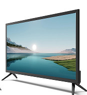 ทีวี LED ขนาด 24 นิ้ว สีดำ พร้อมเวลาตอบสนอง 8ms และความถี่ซิงค์ 50Hz/60Hz