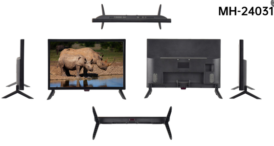 กํากับทางไกล 24 นิ้ว LED TV DC 12V Multi Media โรงแรม TV ขนาดเล็ก