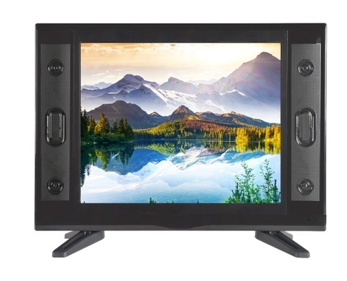 19 นิ้ว LCD LED ขนาดเล็ก แผ่นทีวี DC 12V ตู้ดําด้วย Wifi