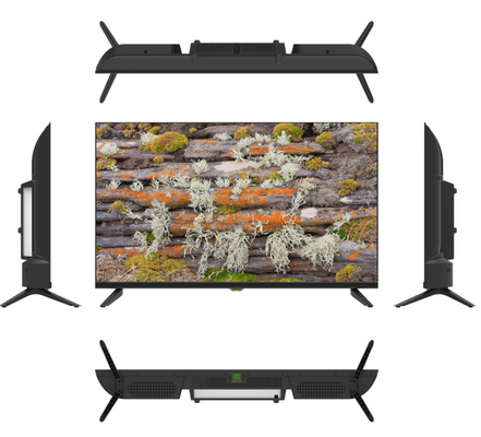 การตั้งค่าสูงไร้กรอบ Android TV 50 นิ้ว 4k HiFi Audio ที่กําหนดเอง