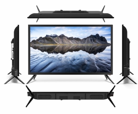 ความละเอียดสูง 32 นิ้ว Google TV กรอบกระจกหมัด Smart TV HIFI Speaker
