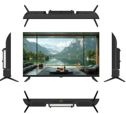 กํากับทางไกล 32 นิ้ว WebOS TV Multi Media LED TV ไม่มีกรอบ สําหรับห้องประชุม