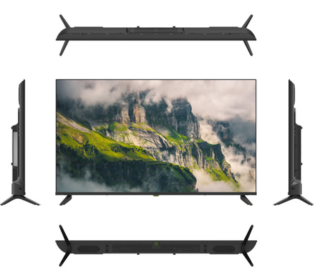 โรงแรมรับแขก 50 นิ้ว มินิ LED TV หลายภาษา 4K Frameless Android TV