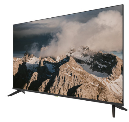 แผง LCD คุณภาพ A ทีวี QLED พร้อมขอบมาตรฐานและบลูทูธแบบกำหนดเอง