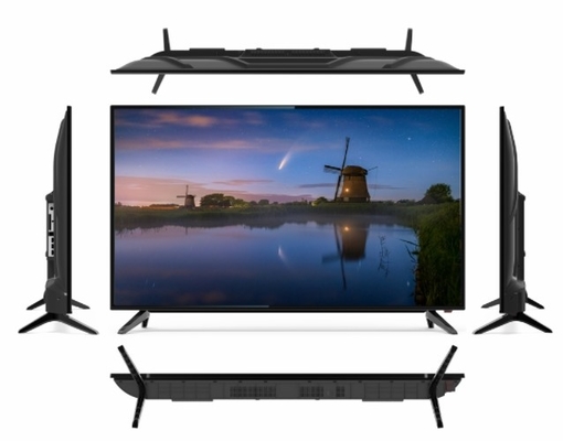 กระจกกระชับ 75 นิ้ว แอนดรอยด์ทีวี ผิวบาง UHD Smart TV หลังพลาสติก